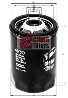 CLEAN FILTERS kuro filtras DN 253